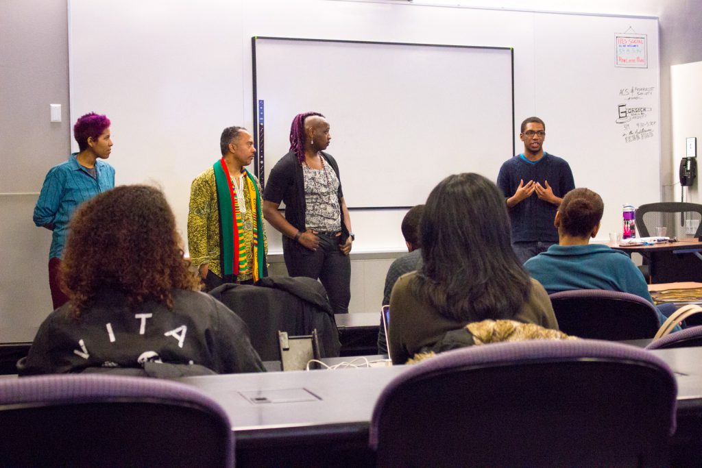 Black Lives Matter Chicago speakers at BLSA event
