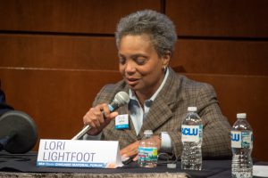 Lori Lightfoot at ACLU-IL Mayoral Forum