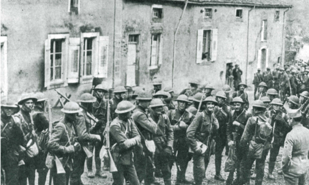 5th and 6th Regiment Marines in France before the battle of Belleau Wood